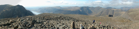Sacfell Pike Panorama