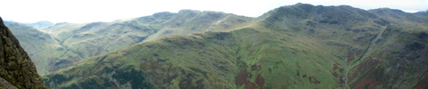 Langdale Horseshoe Panorama